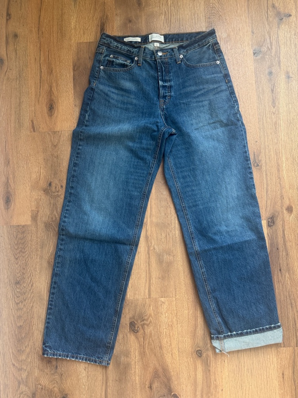 Universal thread mid-rise 90s baggy jeans